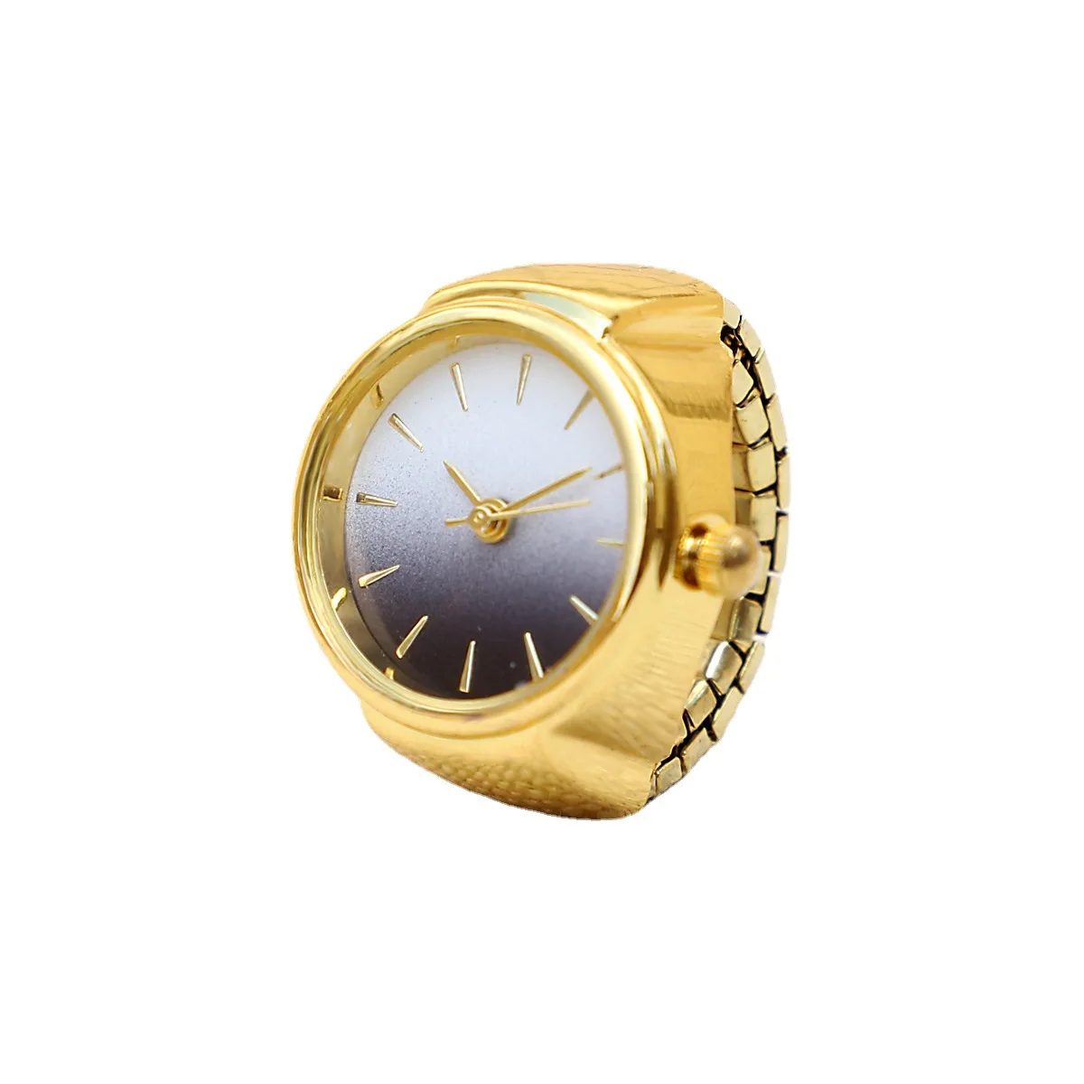 

Reloj Fashion Ring Watch 2023 New Design Adjustable Trendy Luxury Quartz Watch Ring For Women