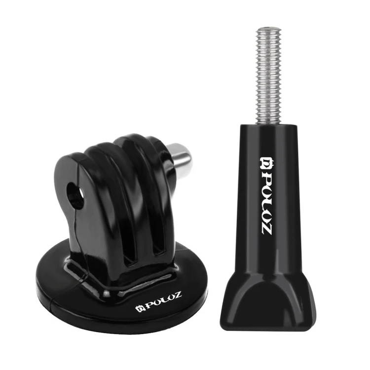 

Puluz Black Tripod Mount Adapter with Long Screw for Gopros Action Camera Accessory