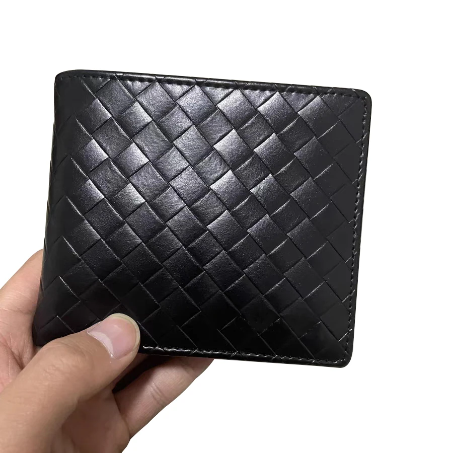 

Wallet Men Simple Casual Short Purse Male Wallet, Black