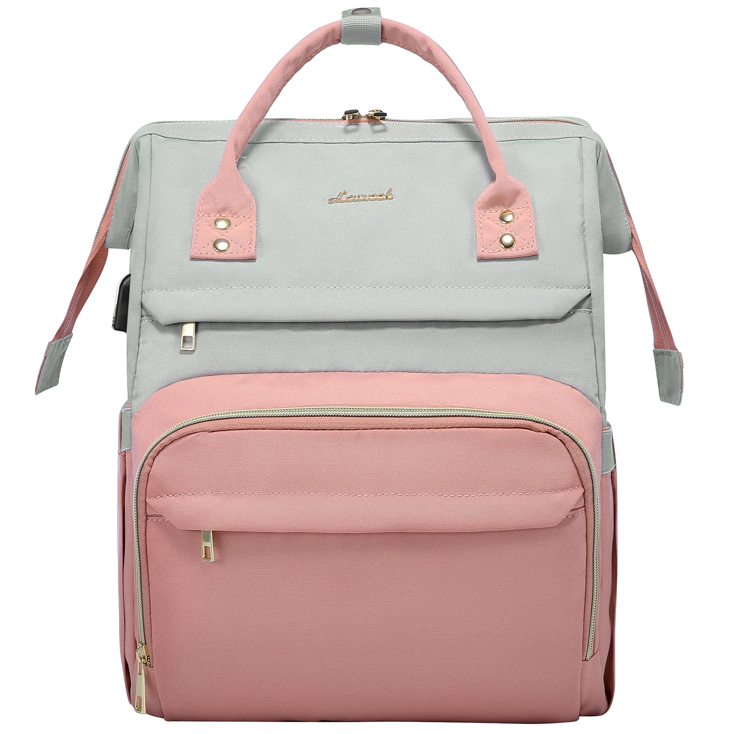 

LOVEVOOK 14 15.6 17 inch Laptop Backpacks with USB Charging Port Travel Work Bags Student Bookbag Teacher Women School Backpack