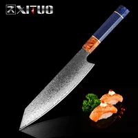 

Damascus Steel Gyuto Knife 67-layer Japanese vg10 Chef Knife 8 Inch Kiritsuke Fashion Slicing Salmon Sushi Cleaver Kitchen Tools
