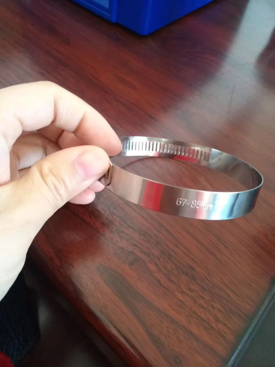 
stainless steel 304 316 American worm type Clamp 