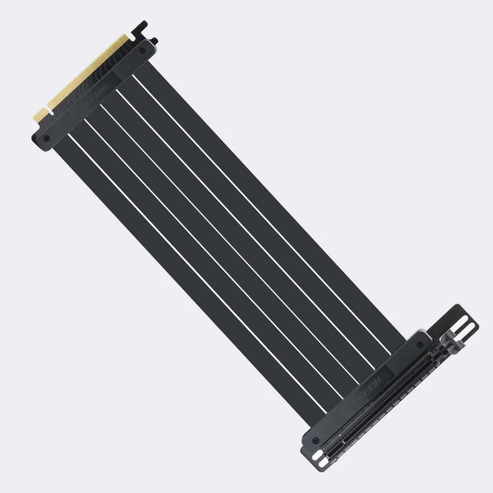 

High Speed PCI-E x16 3.0 Flexible Riser Cable Card Extension Port Adapter Riser Card cabo pci e x16, Black