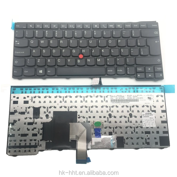 

HK-HHT Super September 2023 white notebook keyboard language can be customized for E431 Brazil layout with pointer notebook keyboard