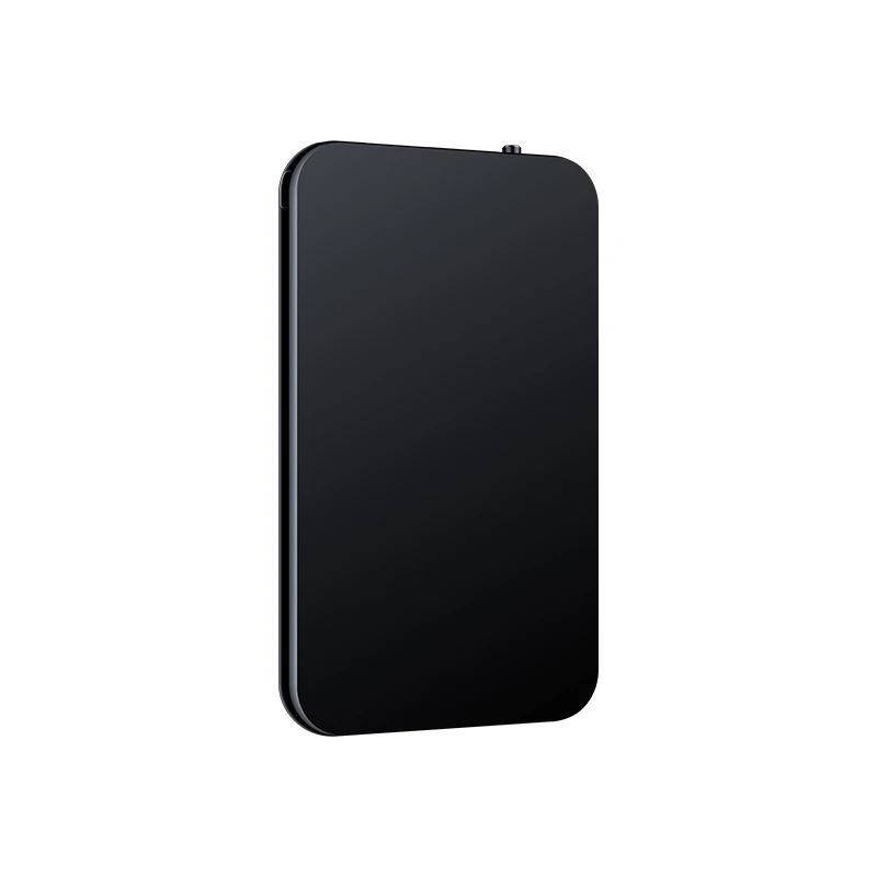 

Supper Thin Light Weight Portable Voice Recorder V15 Audio Recording Dual Arc Microphone Digital Voice Recorder, Black