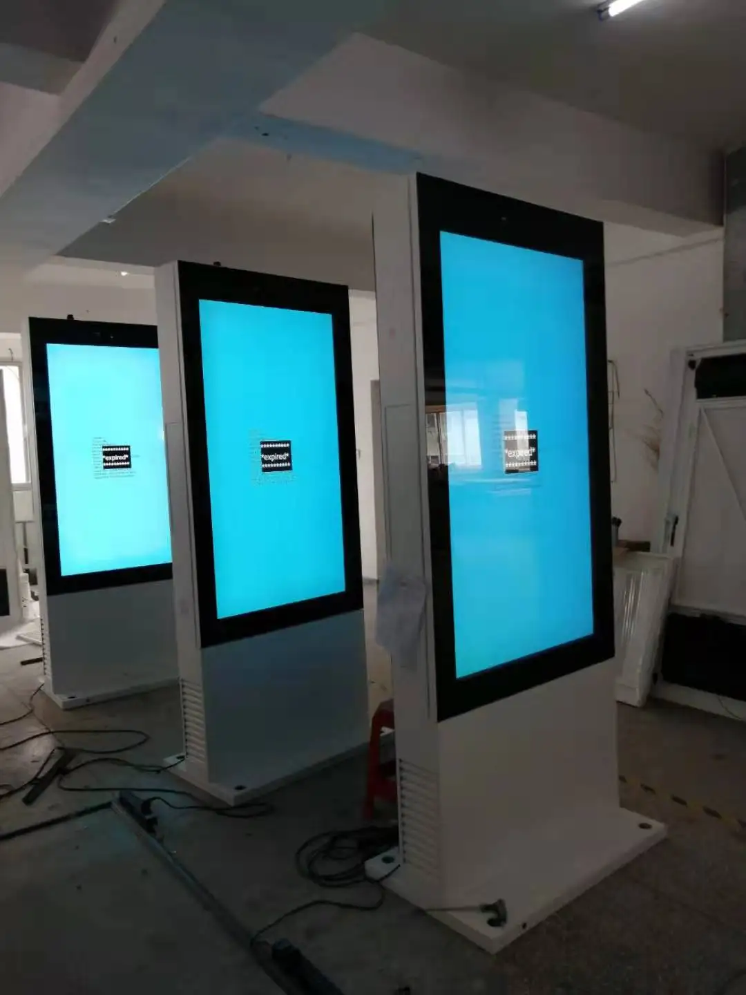 Equipment stand lcd signage high bright machine advertising digital display screens tv outdoor monitor