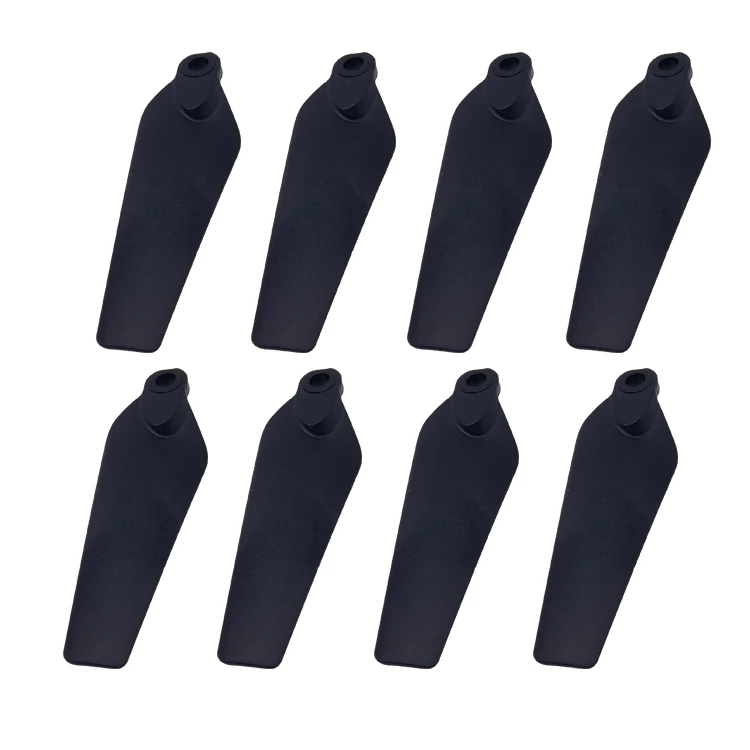 

Cheap Custom Logo Mini Folding Drone Kit 8 Pcs Carbon Fiber Propeller Clamp Blade Drone Accessories, Black