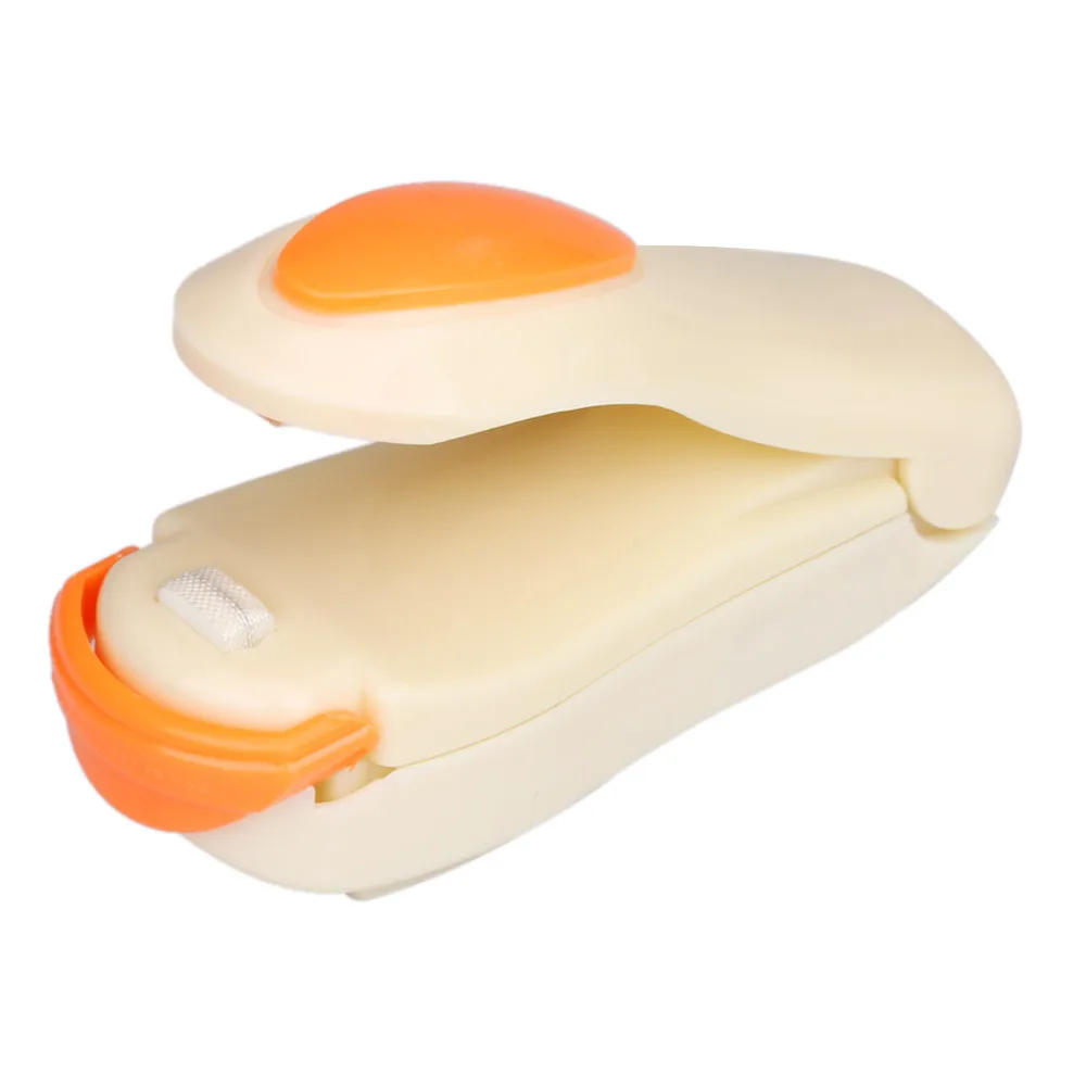 Portable Bag Clips Handheld Mini Electric Heat Sealing Machine Impulse Sealer Seal Packing Plastic Bag work