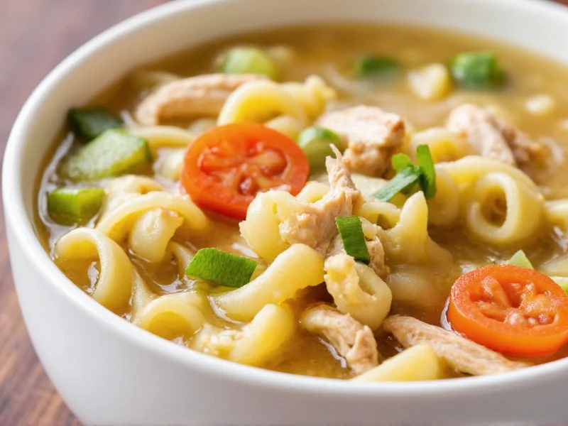 Low Sodium Chicken Noodle Soup: Healthy Homemade Recipe