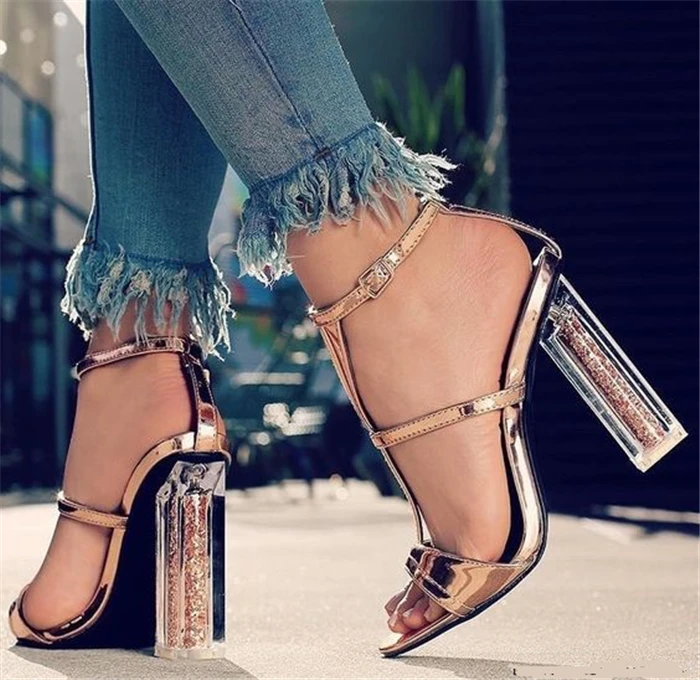 office perspex heels
