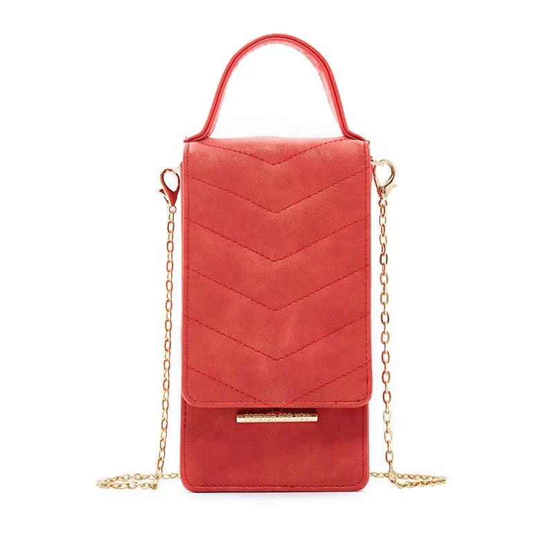 

Hot Sale Mini Shoulder Bag Cell Phone Crossbody Bag Simple Phone Wallet Bag