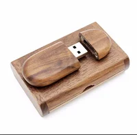 

Customized Business Gift Bulk Usb-Stick Wood Usb Flash Pen Drive 16gb 32gb Wooden Usb Stick Pendrive With Box