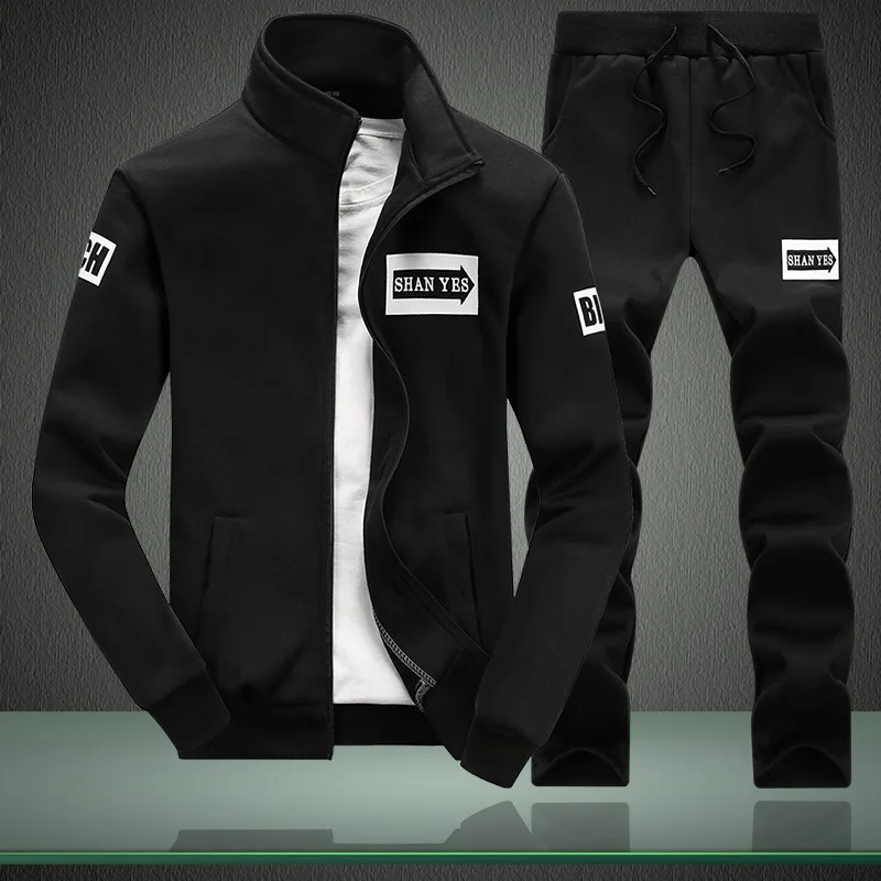 

2021 new style undefined men's casual windproof long sleeve jacket wholesale fashion plain fleece tracksuit, Customized color