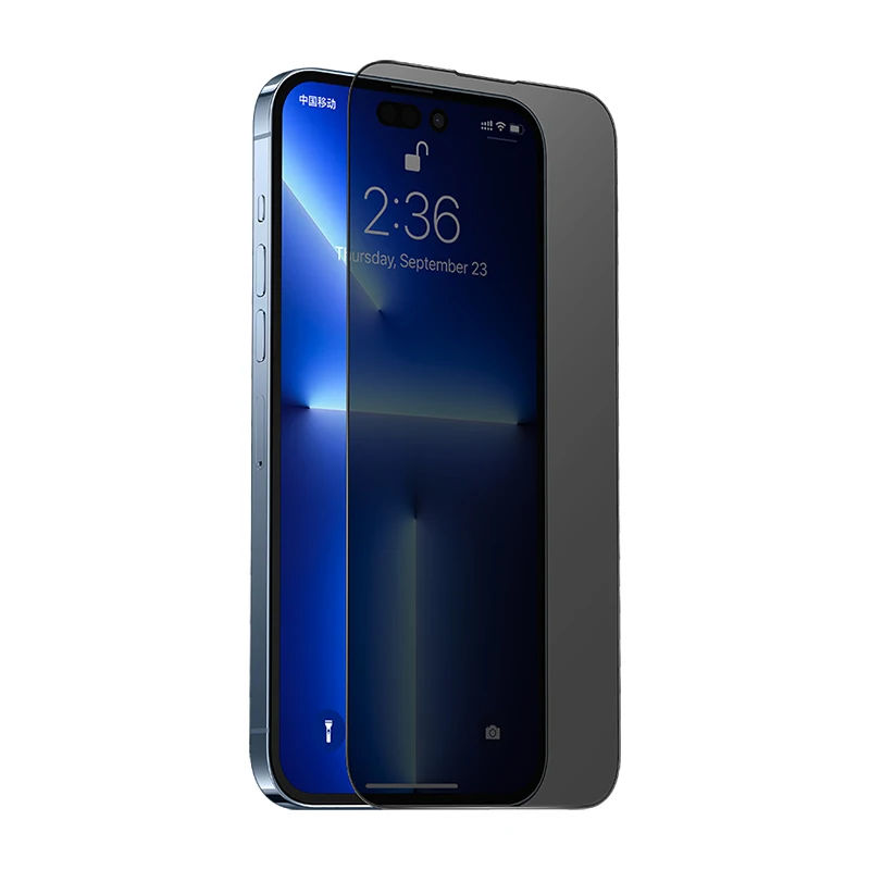 

Tempered Galas Anti-Spy Bubble Free 6.1 6.7 inch Privacy Screen Protector Compatible with iPhone 14