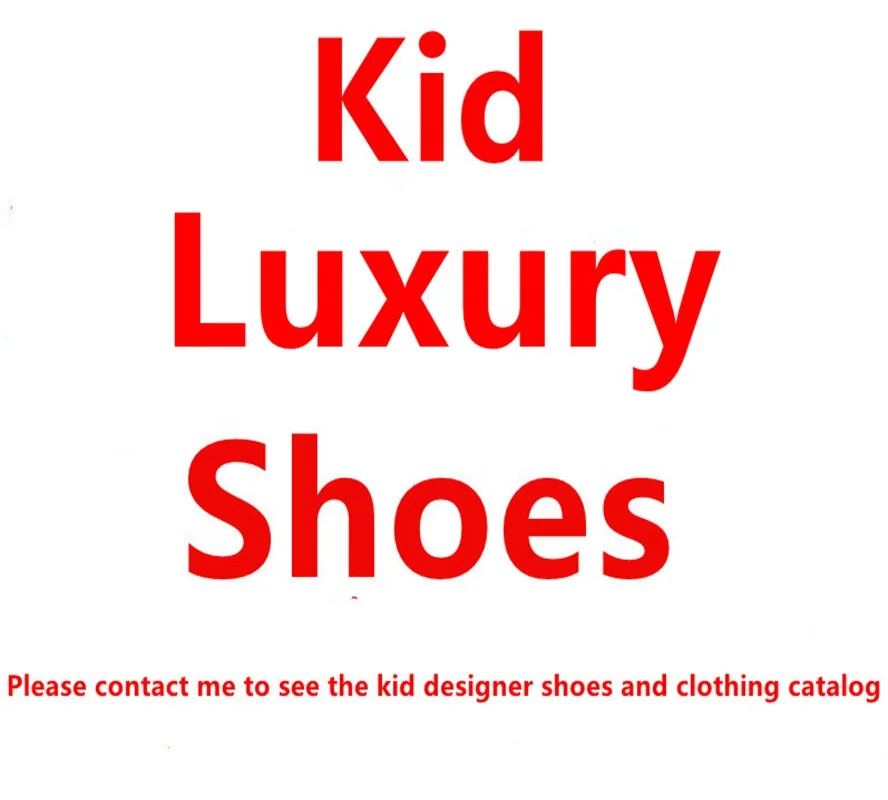 

Hot sale high quality kids luxury shoes famous brand children kids designer inspired sneakers boots for kids, Picture color