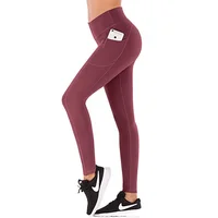 

Wholesale Breathable Gym Wear Women Unique Yoga Pants With Pockets High Waisted Gym Leggings