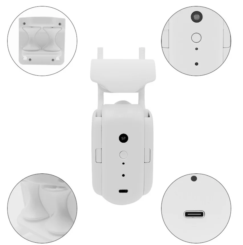 

Tuya Smart Alexa Voice Control Smart Curtain Robot Motor temperature light Intensity Sensor Auto rod Curtain Switchbot