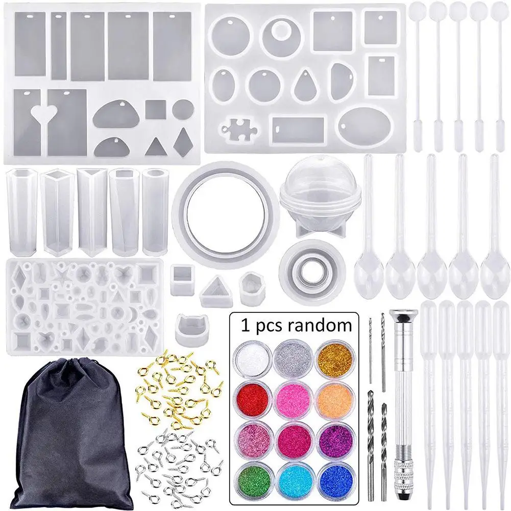 resin jewellery and mould making kit