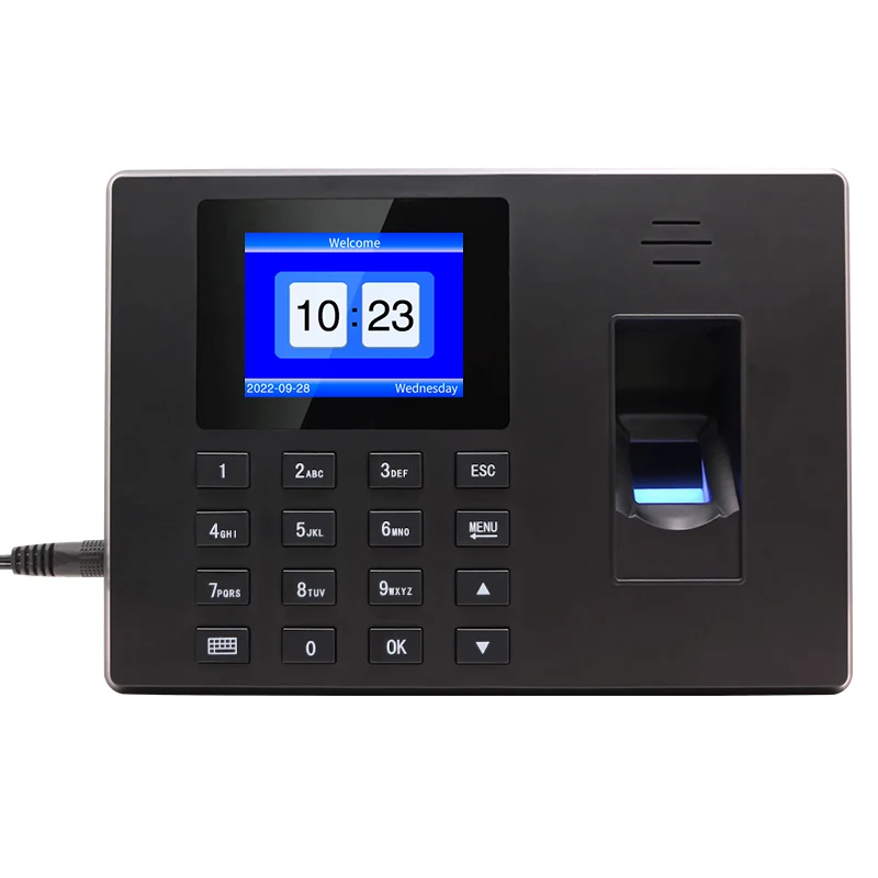 

Hot sale Easy To Use Biometric Fast and Accurate recognition Time Attendance Machine with Fingerprint For Enterprise F06