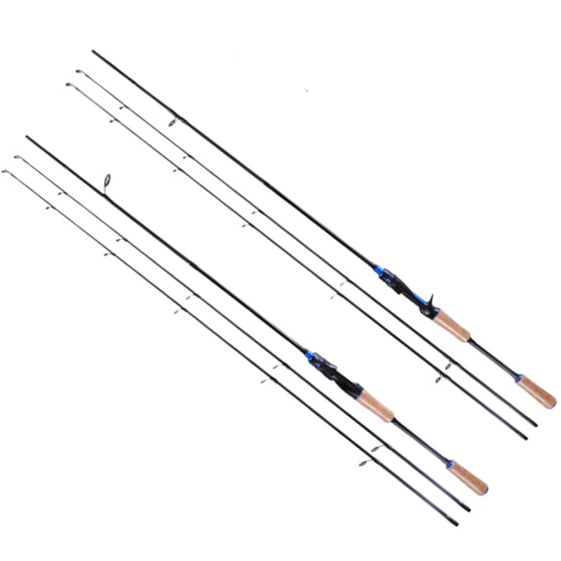 

SNEDA Hot Sale Carbon Fishing Pole Two Tips M/ML Spinning And Casting Fishing Rods 1.8M 2.1M 2.4M 2.7M