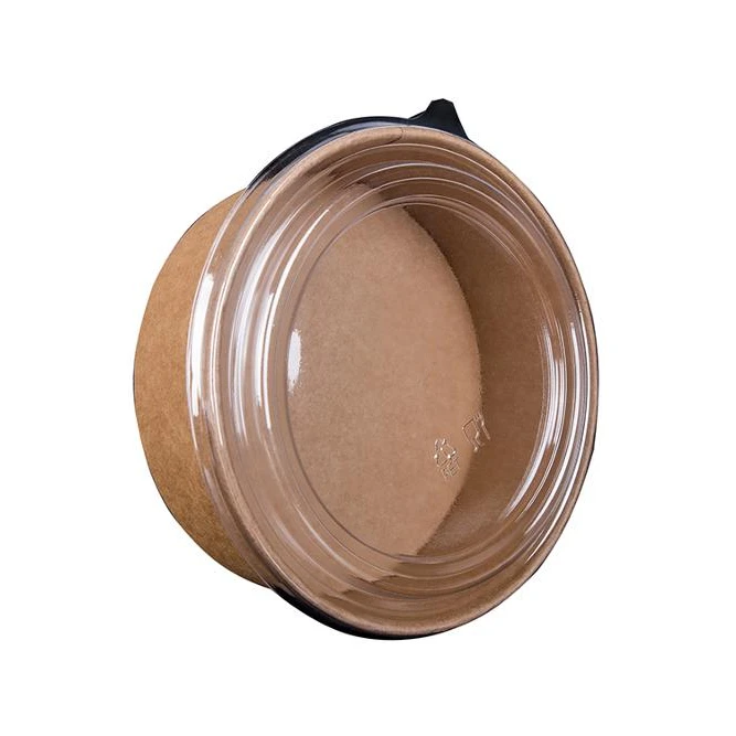 
Hot Product Commercial 500ml-1300ml Different Size Biodegradable Salad Bowl / Kraft Salad Bowl Container 