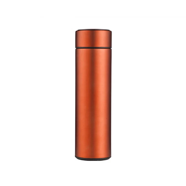 

Sample Provide Luxury Design Stainless Steel Smart LED Temperature Displayed Water Bottle, Customized color