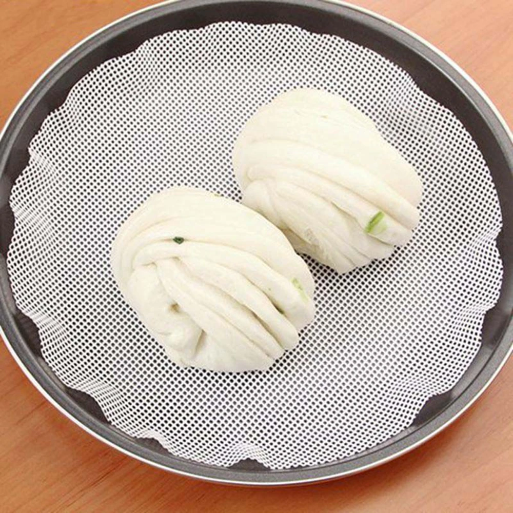 

Silicone Steamer Non-stick Pad Round Dumplings Mat Steamed Buns Baking Pastry Dim Sum Mesh Home Kitchen Cooking Tools