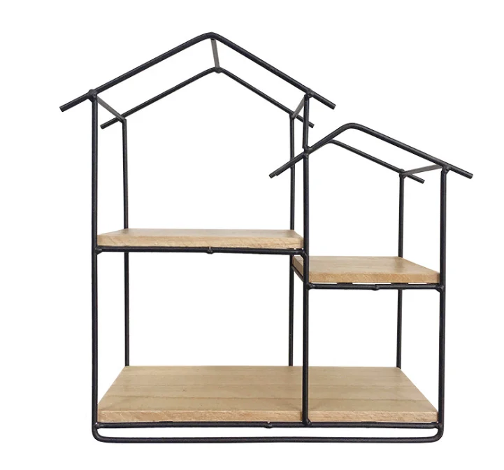 

INS style double layers house design storage holder home accessory, Black and white