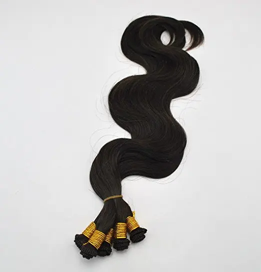 

Hand Tied Wefts Hair Extension Virgin Hair, Virgin Hand Tied Hair Weft Extension, Remy Cuticle HandTied Weft Hair