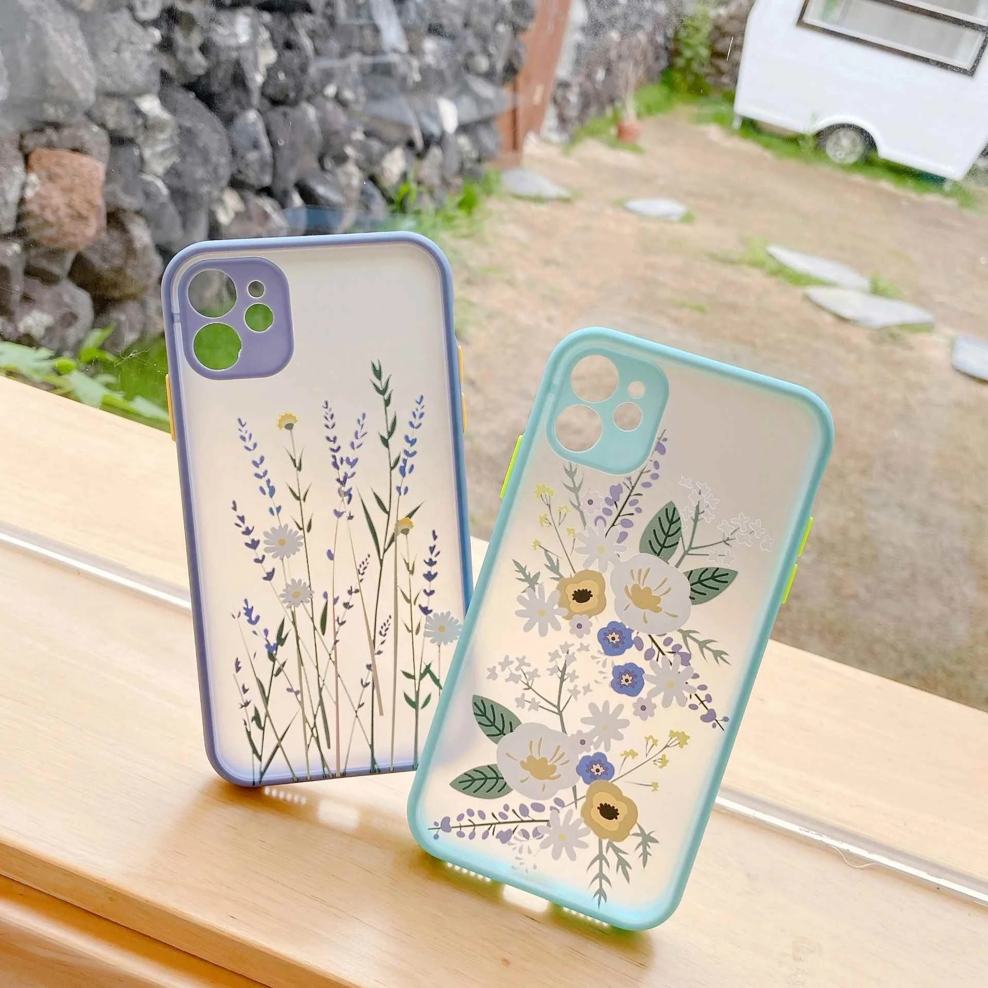 

Case For Iphone 12 11 Pro Max X Xr Xs 7 8 Plus Mini Se 2021 3D Relief Floral Luxury Flower Soft Silicone Back Cover