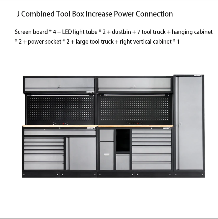 Tool Set High Quality Garage Storage Workbench With Tool Box Set Professional