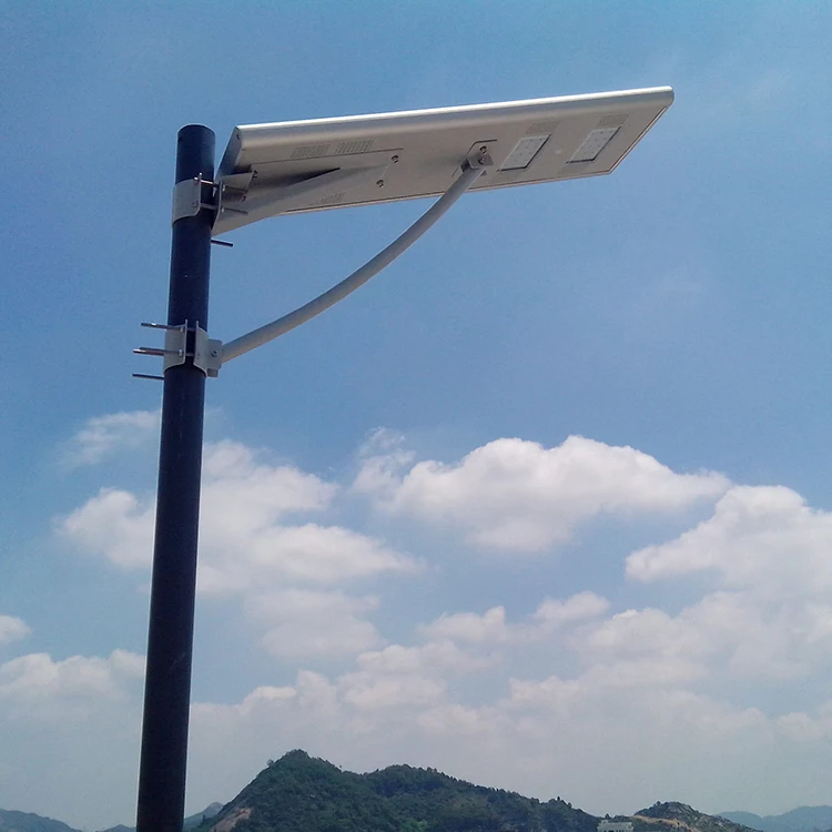 Outdoor 12V 15W 20W 30W 40W 50W 60W 80W 100W 120W 150W all in one integrated solar led street lamp light