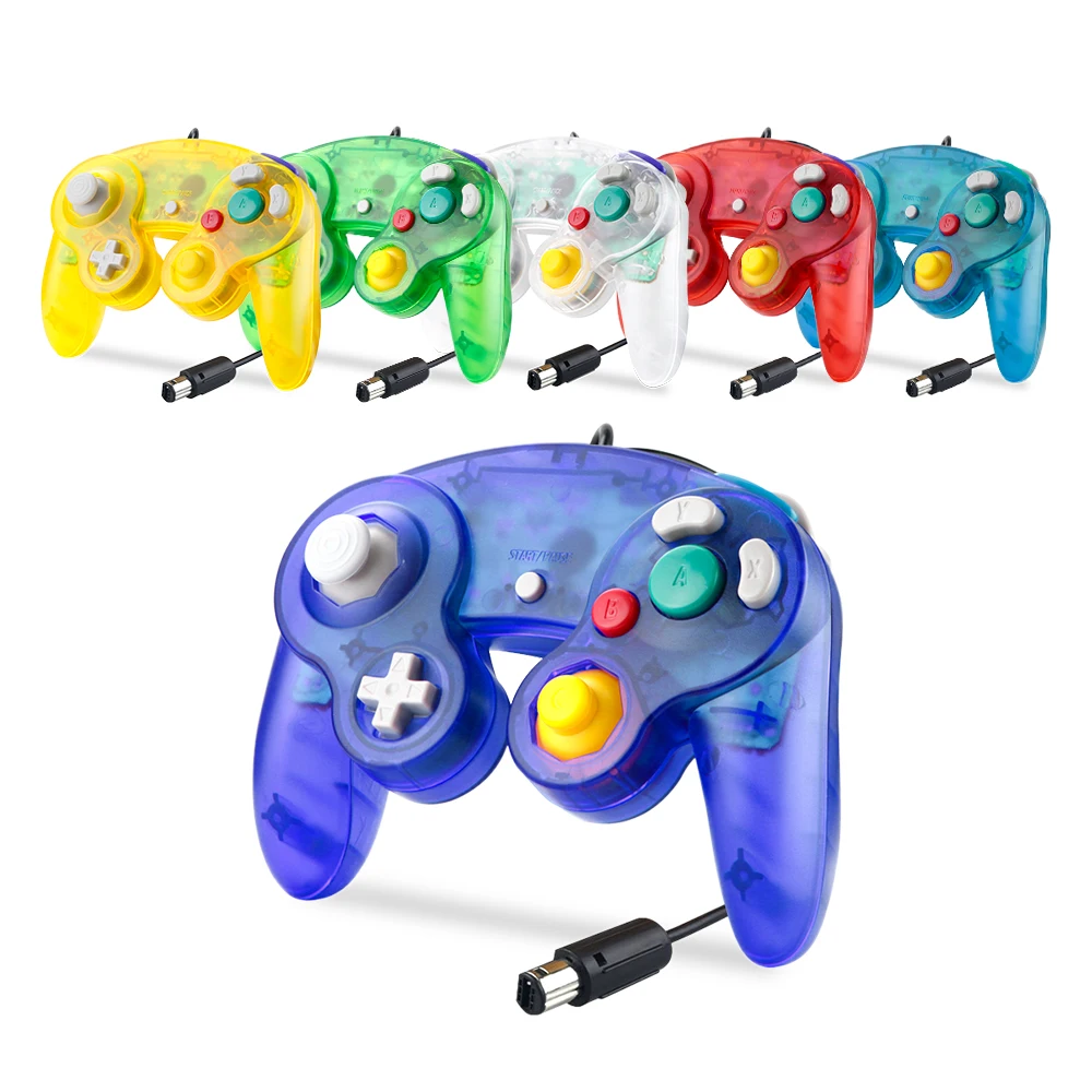 

High quality joystick gamepad wired Controller For Gamecube, 22 colors