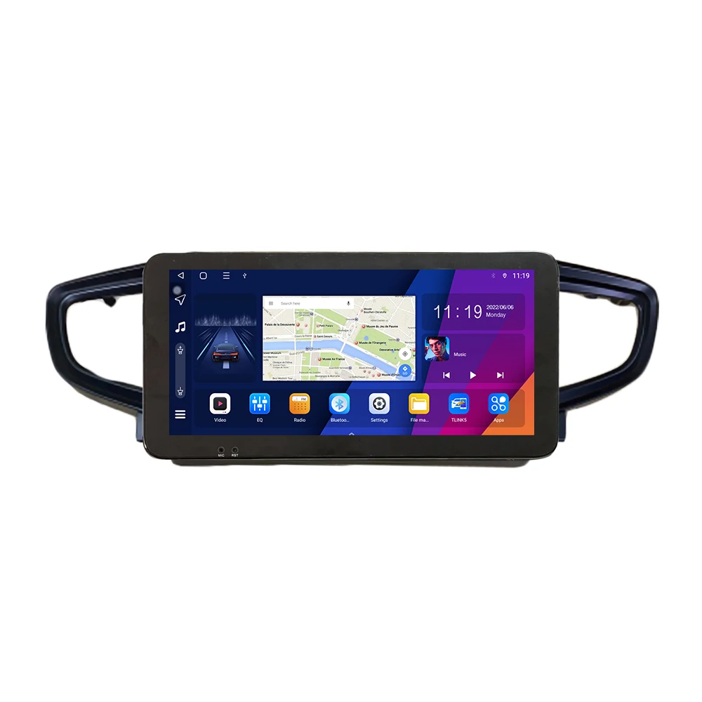 

For HYUNDAI IONIQ 2016 10.33 inch QLED Screen Headunit Device Double 2 Din Car Stereo GPS Navigation Android Car Radio