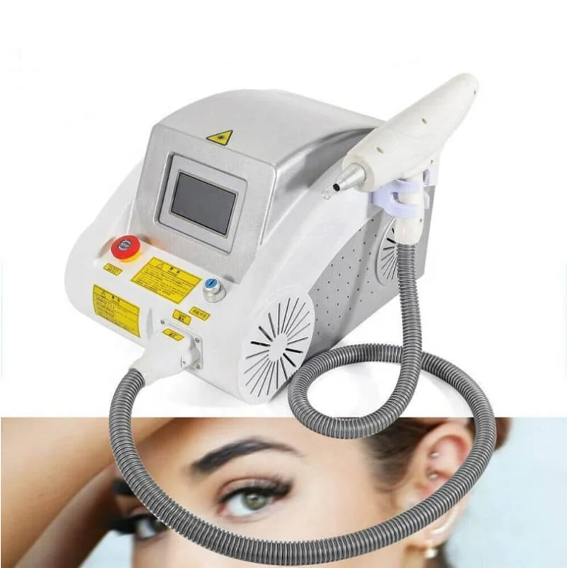 

2021z Hot sales Portable Q switched Nd YAG 1064nm 532nm Laser Tattoos Removal Machine Wrinkle Removal Skin Rejuvenation