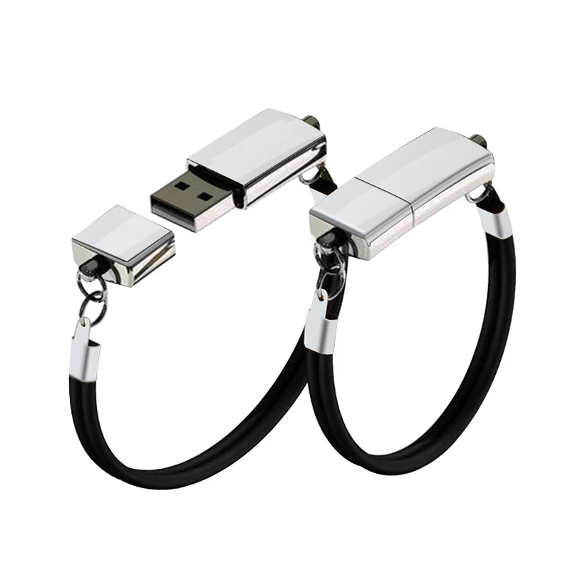 

Promotional Bracelet Usb Stick Flash Memory Flash Drive Custom Logo