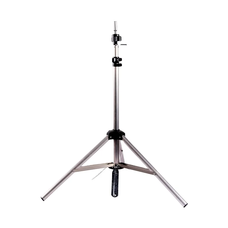 

adjustable tripod stand hairdressing training mannequin manikin head holder, Silver