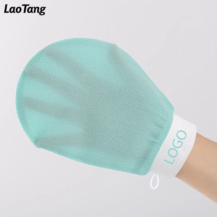 

Low MOQ Wholesale Scrub Viscose Bulk Shower Gloves Pink Turkish Exfoliating Mitt, Colorful