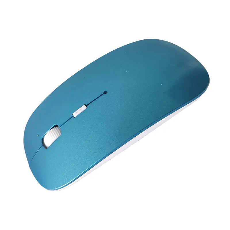 

Custom Design Wireless Mouse Ultra Thin USB Optical Wireless Mouse 2.4G Receiver Super Slim Mouse For Computer PC Laptop Desktop, Black red yellow blue
