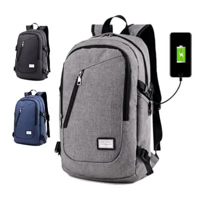 

V-133 High quality business smart casual design backpack with usb port