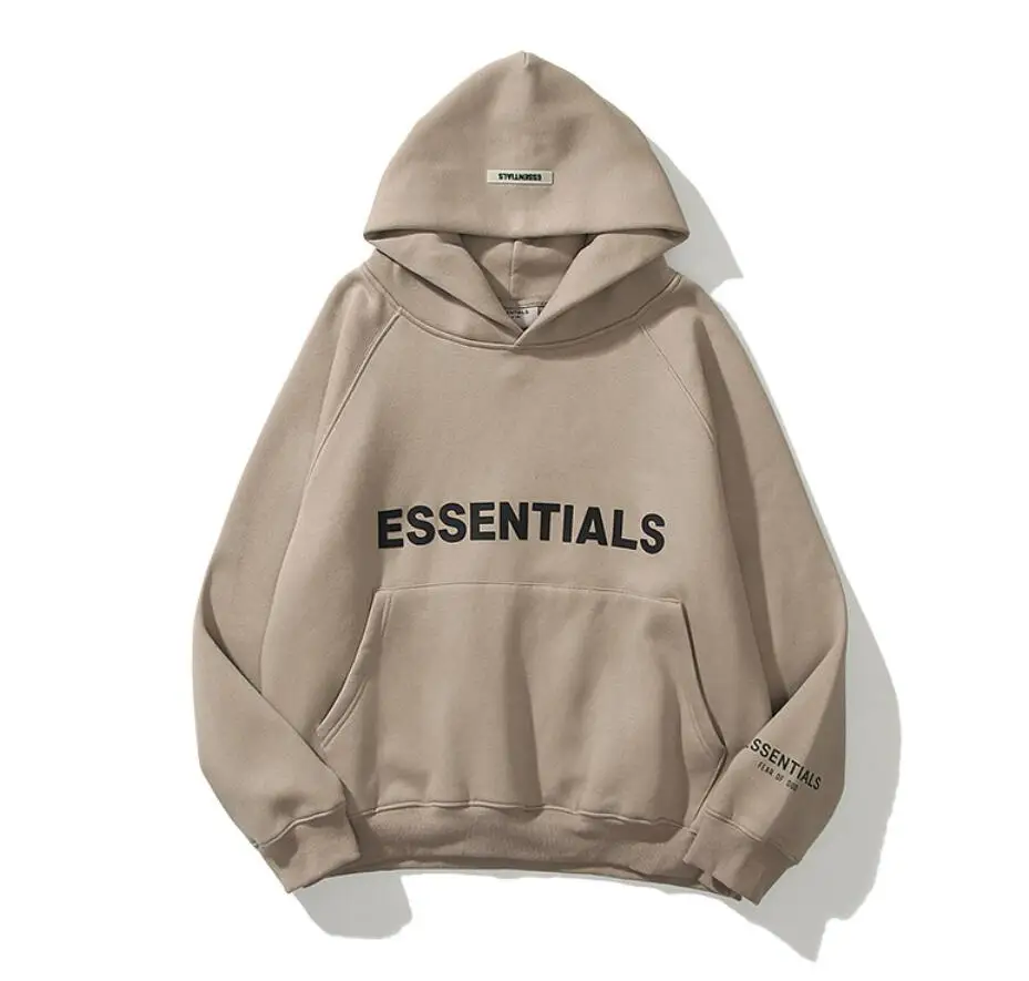 

Men Thick ESSENTIALS Hood Sweatshirt Hoodie Pullovers Hoodies