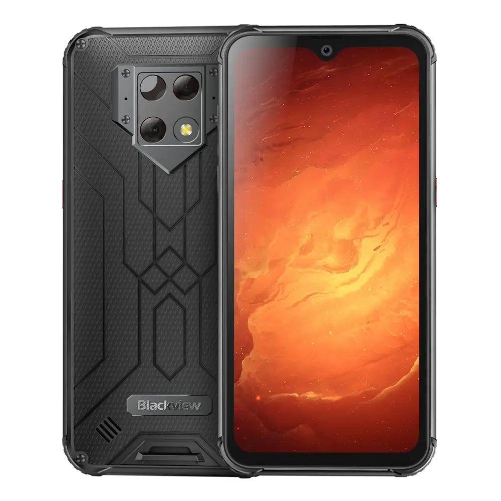 

Global First Thermal imaging Smartphone Blackview BV9800 Pro Helio P70 Android 9.0 6GB+128GB Waterproof 6580mAh Mobile Phone