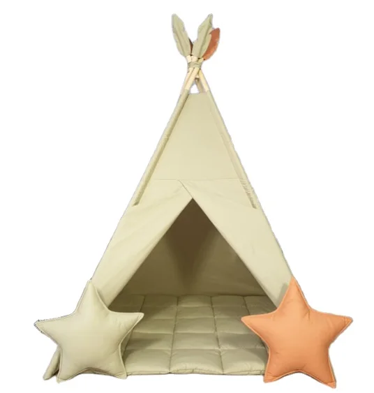 

Ninghai Lovetree Outdoor Kids Bed Play Tent Teepee Toys Boys, Multi