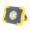 Car repairing COB with 2*18650 batteries and portable stand rechargeable work light