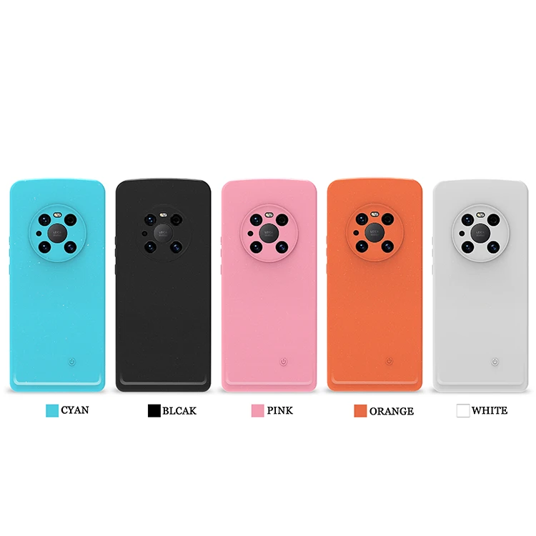

Hot Selling Phone Photo Led Selfie Ring Fill Light Cover Ring Light Phone Case For Huawei Nova 5, Cyan,black,white,pink,orange
