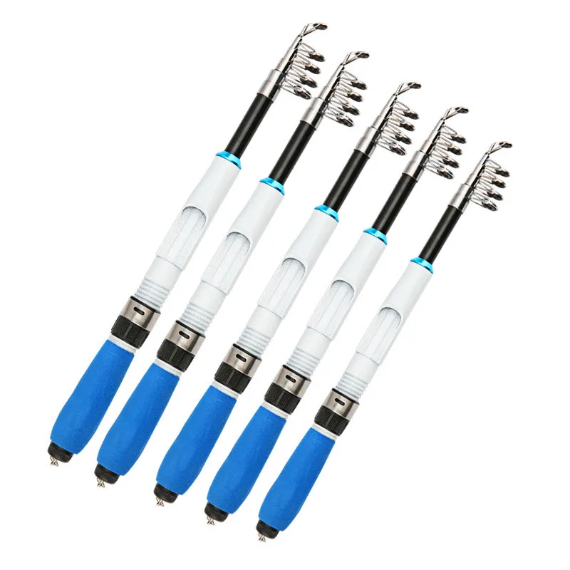 

Portable Fiberglass Telescopic Fishing Rod Rock Ocean Ice Telescopic Rod