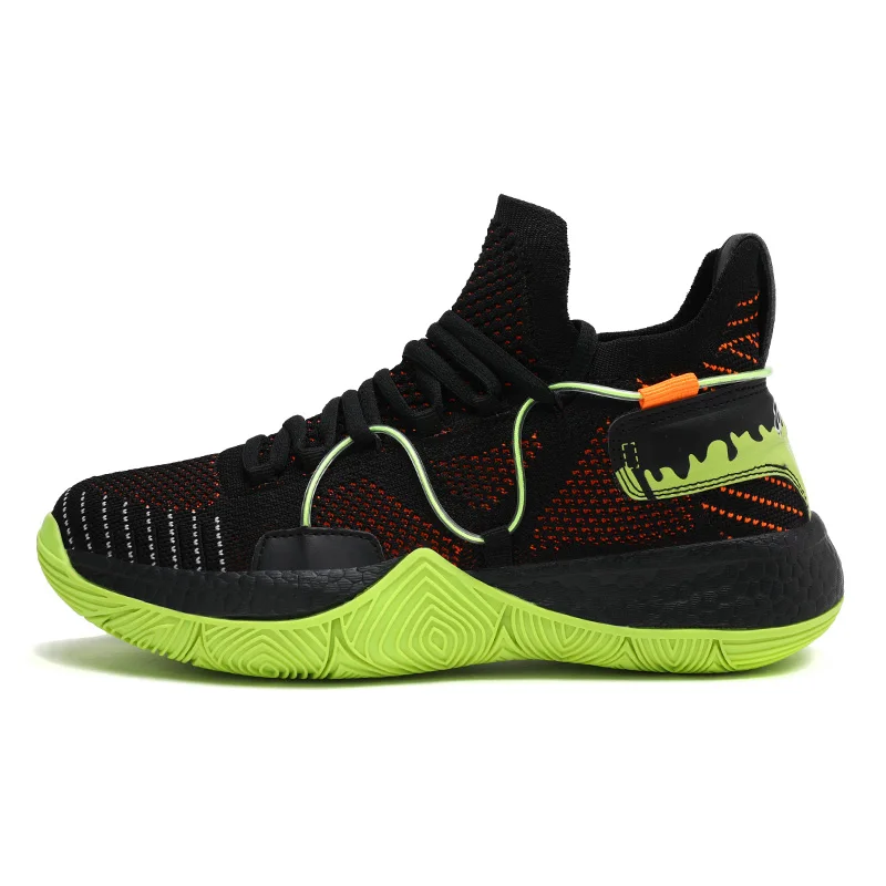 

Fly Bo Bird MD+ rubber fly weave sports and leisure basketball shoes