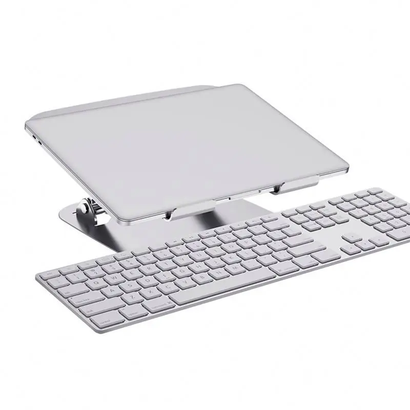 

Aluminum alloy support laptop stand for tablet HOPkx portable laptop stand, Silver