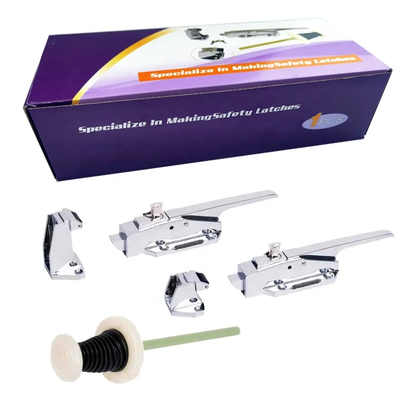 CX-1178 High Efficiency Zinc Alloy High Pressure Die-Cast Cam-Lift Plane Safety Latch for Cold Room Door Security