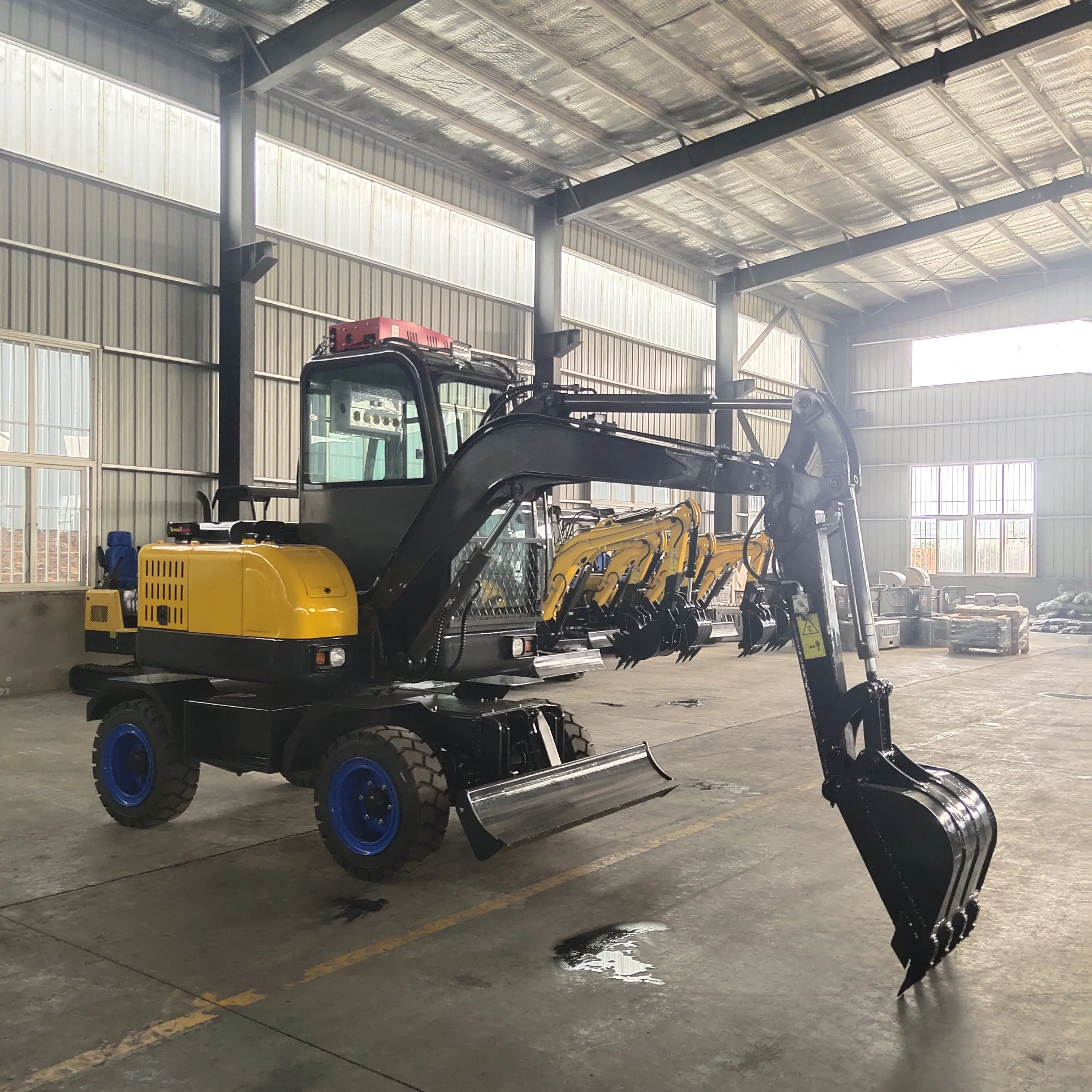 4 ton wheel excavator (7)